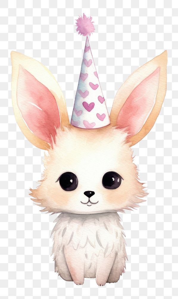 PNG Fennec Fox animal cartoon cute. 