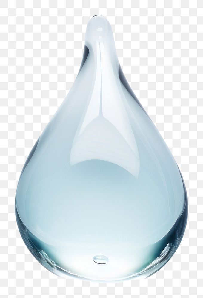 PNG Water drop glass transparent simplicity. AI generated Image by rawpixel.