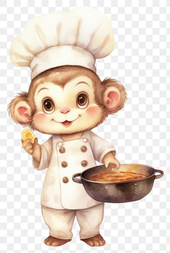 PNG Cartoon cute food cook. AI generated Image by rawpixel.