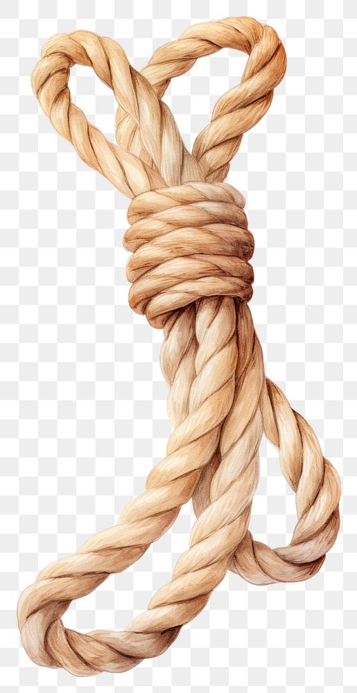 PNG Rope knot durability strength. AI generated Image by rawpixel.