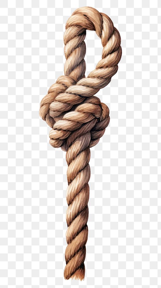 PNG A Rope rope knot durability. AI generated Image by rawpixel.
