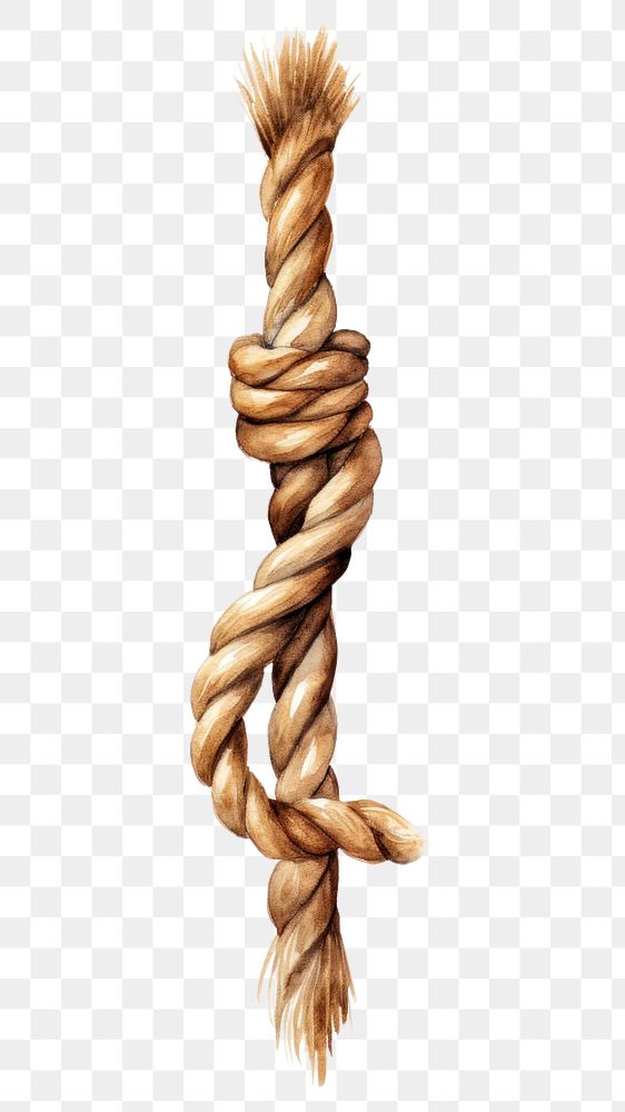 PNG A Rope rope knot durability. AI generated Image by rawpixel.