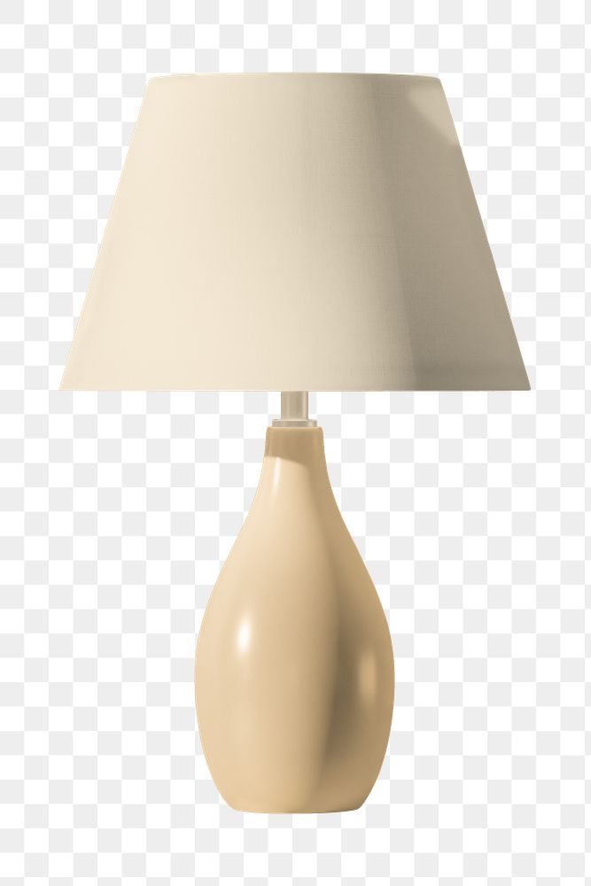 Png lamp shade, transparent background