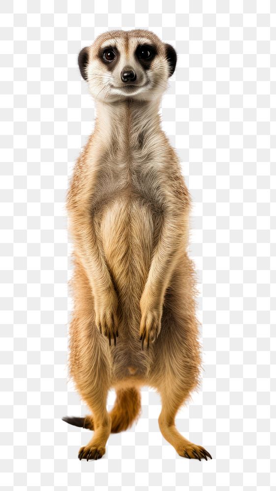PNG Meerkat meerkat wildlife standing. AI generated Image by rawpixel.
