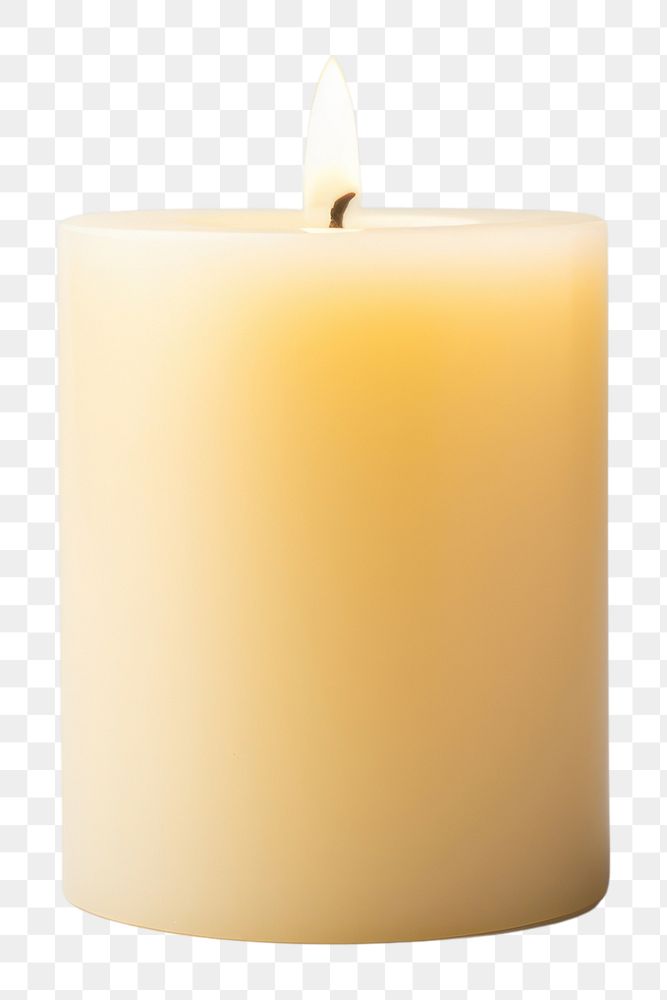 PNG Candle white background illuminated simplicity. AI generated Image by rawpixel.