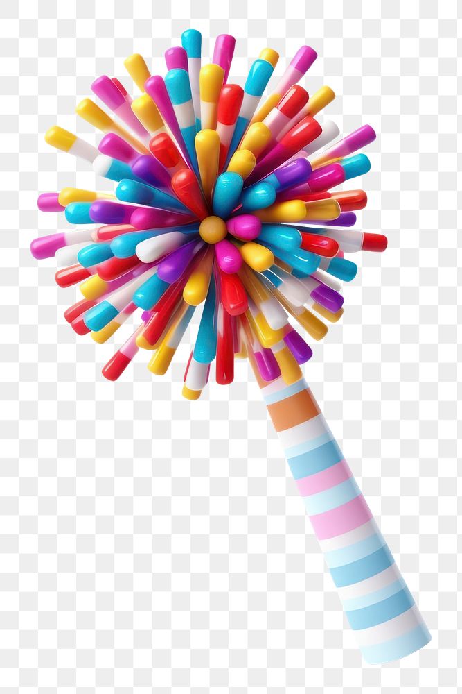 PNG Party Popper confectionery toothbrush candy. AI generated Image by rawpixel.