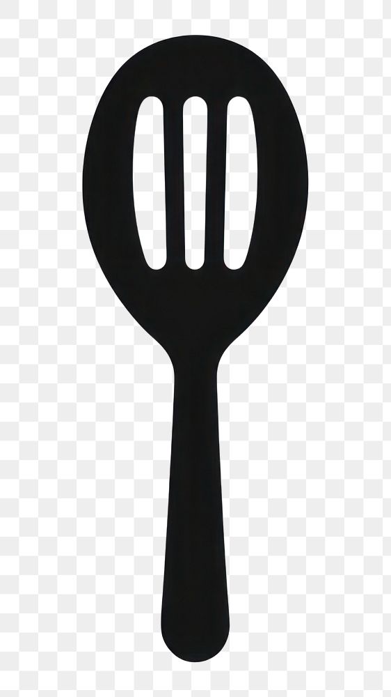 PNG Cookkie spoon black fork. AI generated Image by rawpixel.