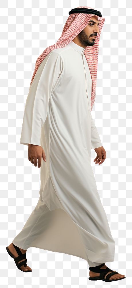 PNG A arab man standing fashion adult