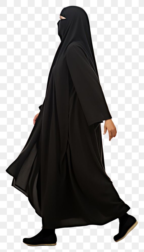 PNG A arab woman fashion walking sleeve. AI generated Image by rawpixel.