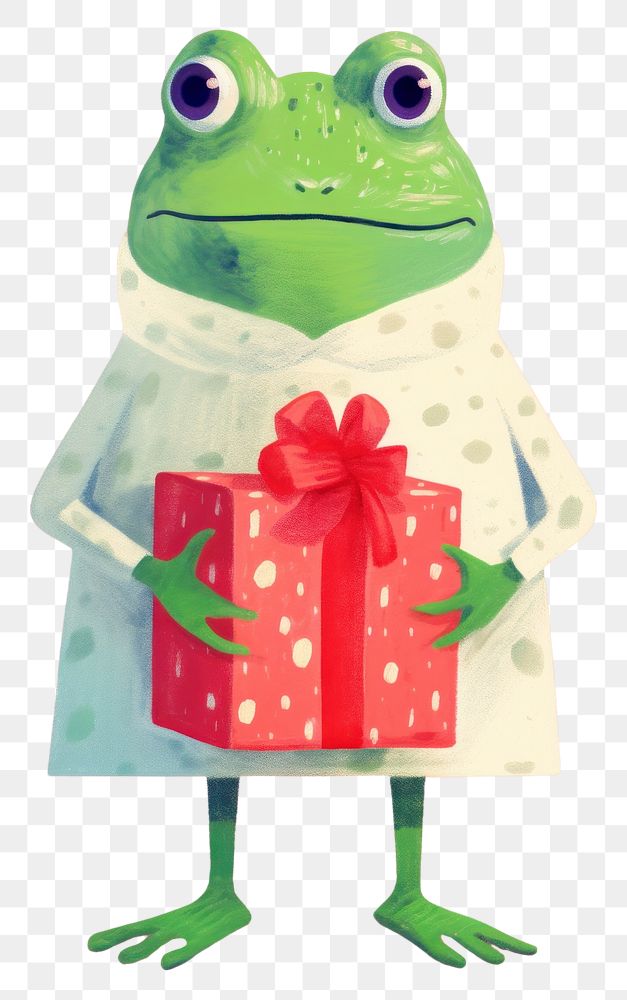 PNG Frog amphibian gift representation. 