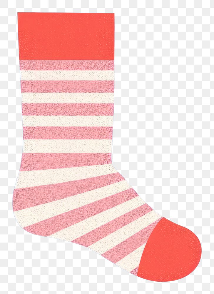 PNG Sock art christmas clothing. AI generated Image by rawpixel.
