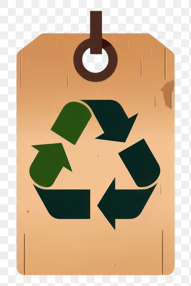 PNG Recycle tag symbol white background recycling. 