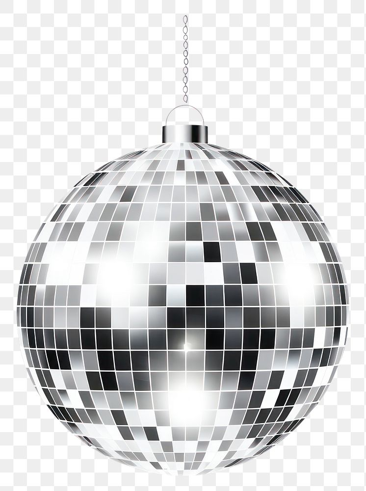 PNG Disco ball chandelier hanging sphere. 