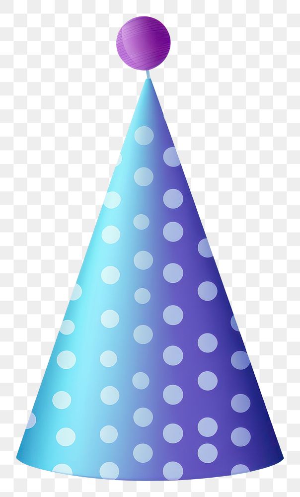 PNG Party hat birthday purple white background. AI generated Image by rawpixel.