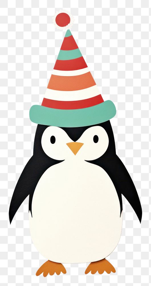 PNG  Penguin christmas animal bird. AI generated Image by rawpixel.