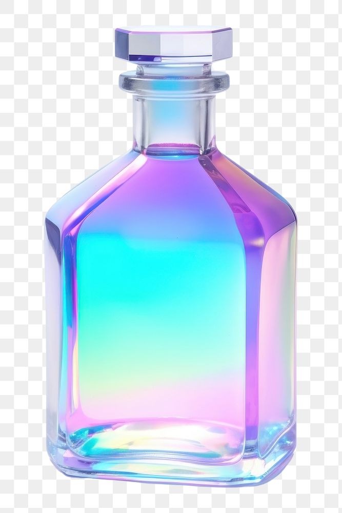 PNG  Bottle transparent perfume glass. 
