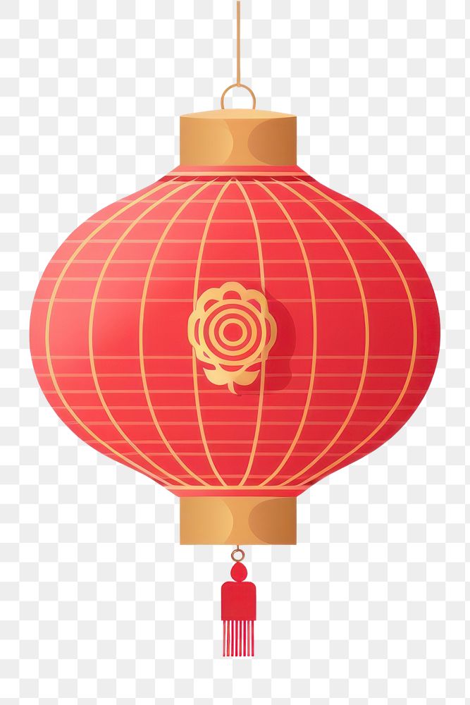 PNG Chinese red lantern white background architecture celebration. AI generated Image by rawpixel.