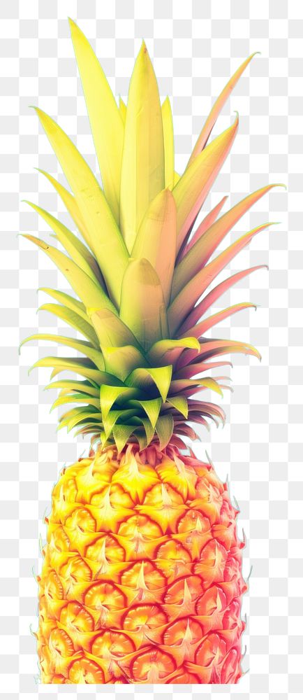 PNG  Pineapple pattern fruit plant food. AI generated Image by rawpixel.