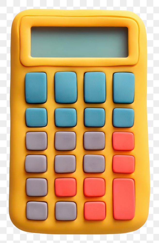 PNG A calculator white background mathematics electronics. AI generated Image by rawpixel.