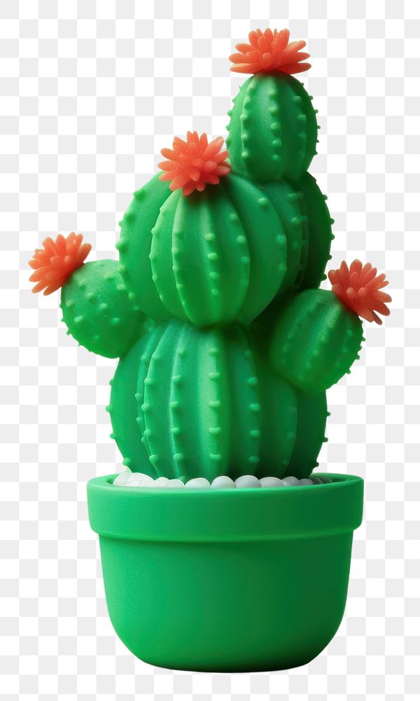 PNG Cactus plant representation decoration. AI generated Image by rawpixel.