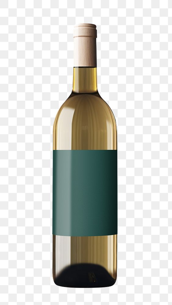 Wine label png, product packaging, transparent background