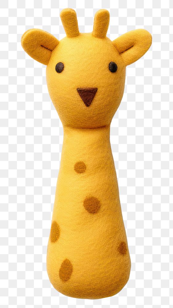 PNG Toy giraffe plush cute. 