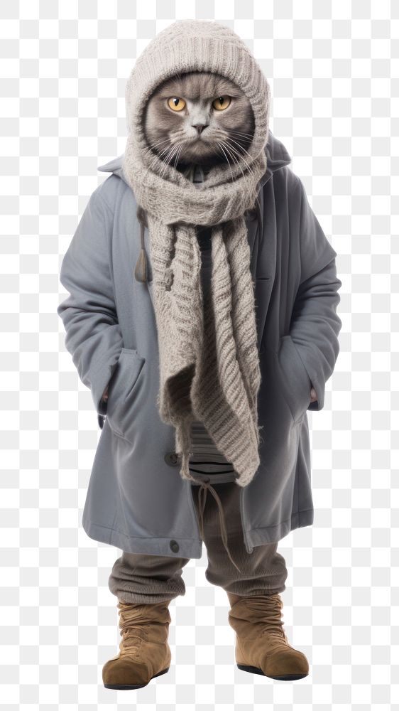 PNG Sweater winter person scarf. AI generated Image by rawpixel.