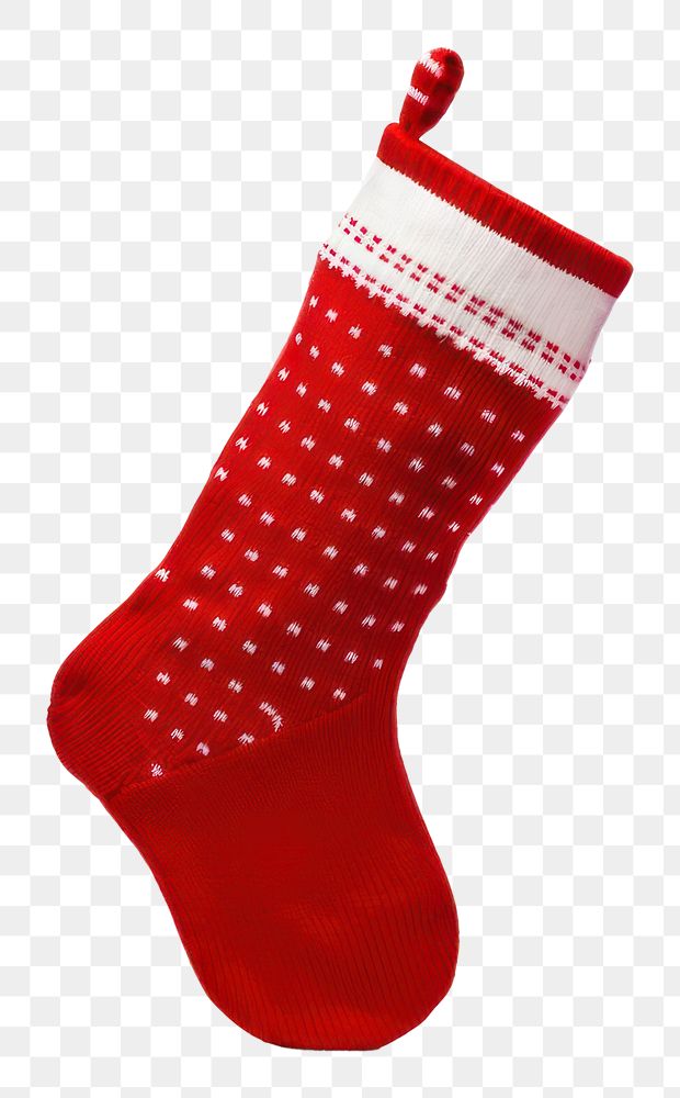 PNG Stocking christmas stocking sock. AI generated Image by rawpixel.