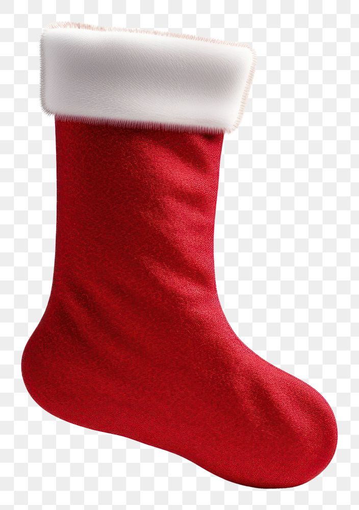 PNG Christmas stocking gift sock. AI generated Image by rawpixel.