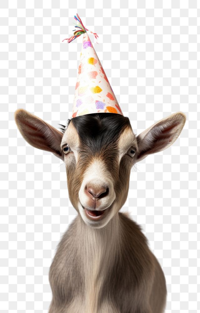 PNG Goat mammal animal party. AI generated Image by rawpixel.