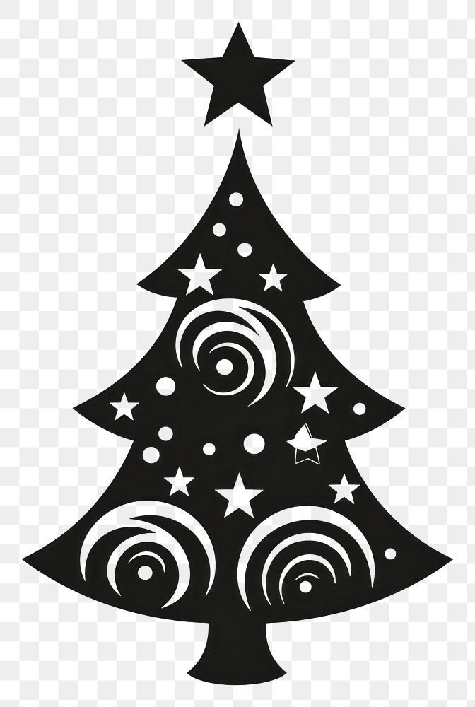 PNG Christmas tree christmas decoration cartoon. AI generated Image by rawpixel.