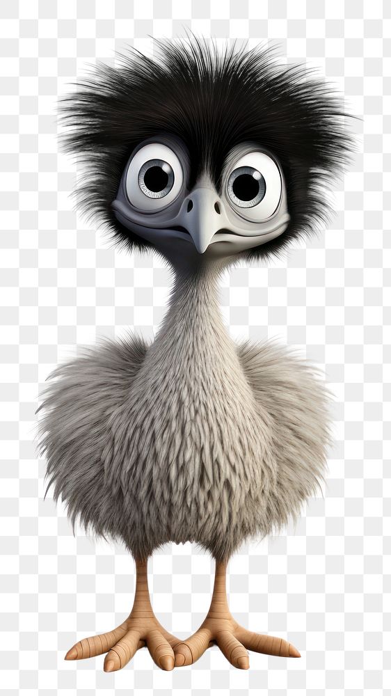 PNG Emu 3d cartoon realistic | Free PNG - rawpixel