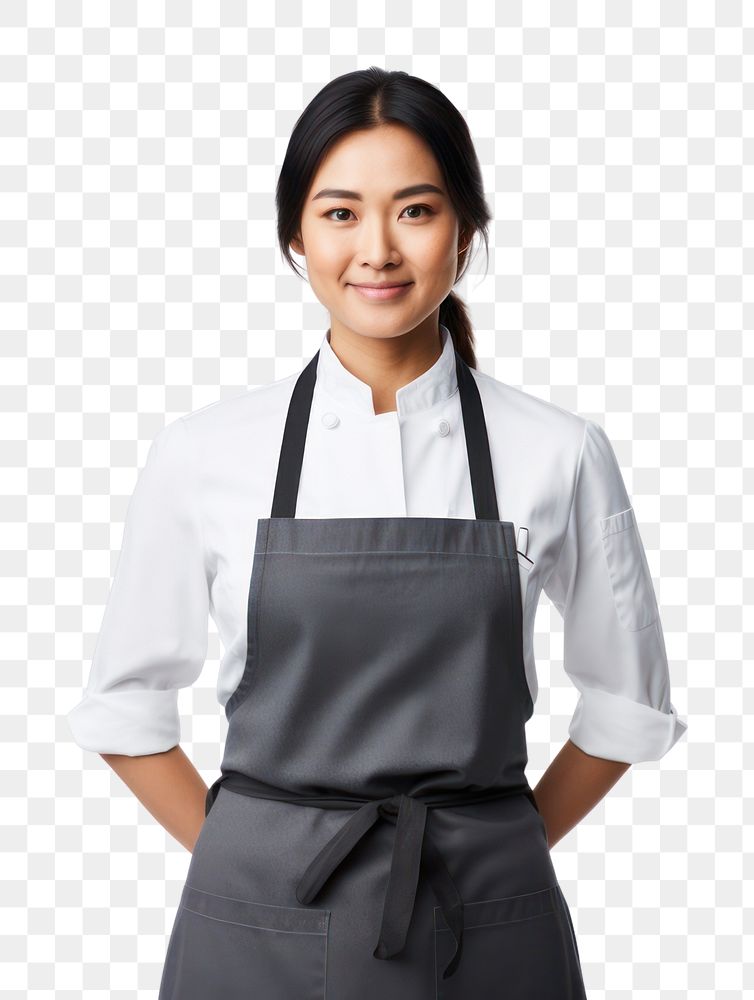 PNG  Apron asian mother adult white background. AI generated Image by rawpixel.