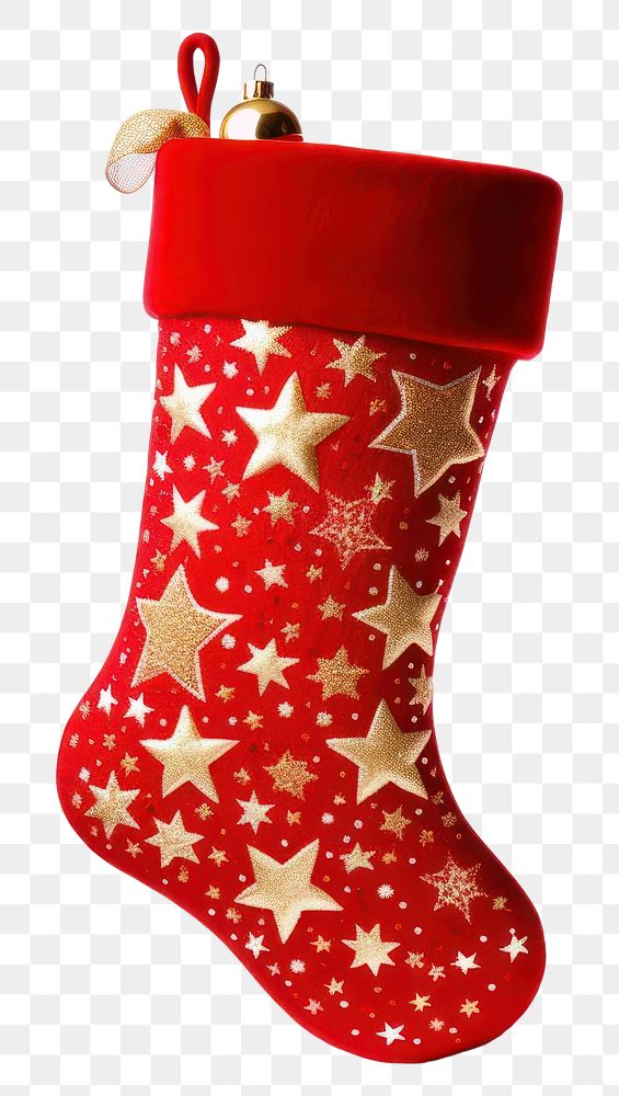 PNG Christmas decoration stocking gift. AI generated Image by rawpixel.