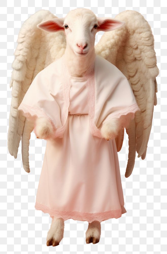 PNG Angel sheep. AI generated Image by rawpixel.