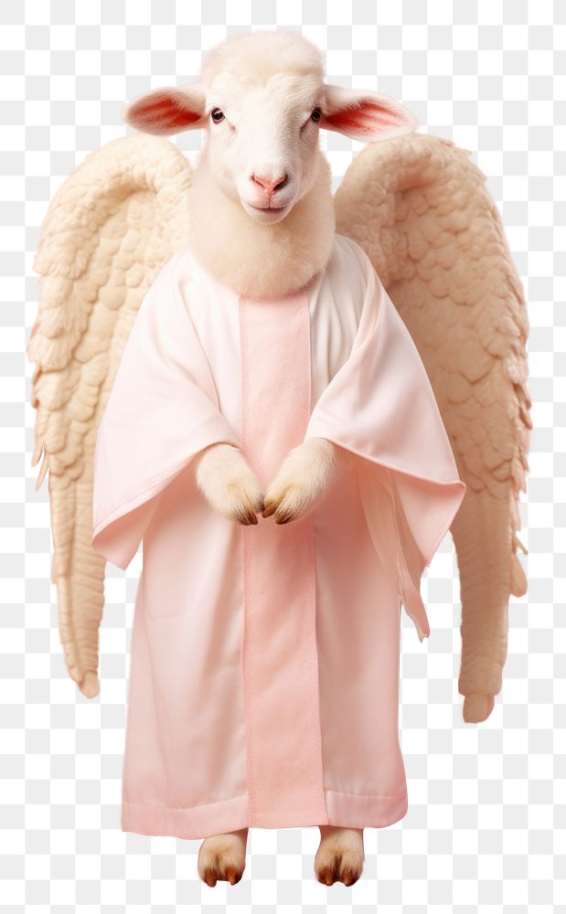 PNG Angel sheep. AI generated Image by rawpixel.