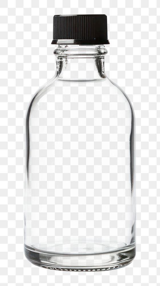 Bottle glass jar transparent. .