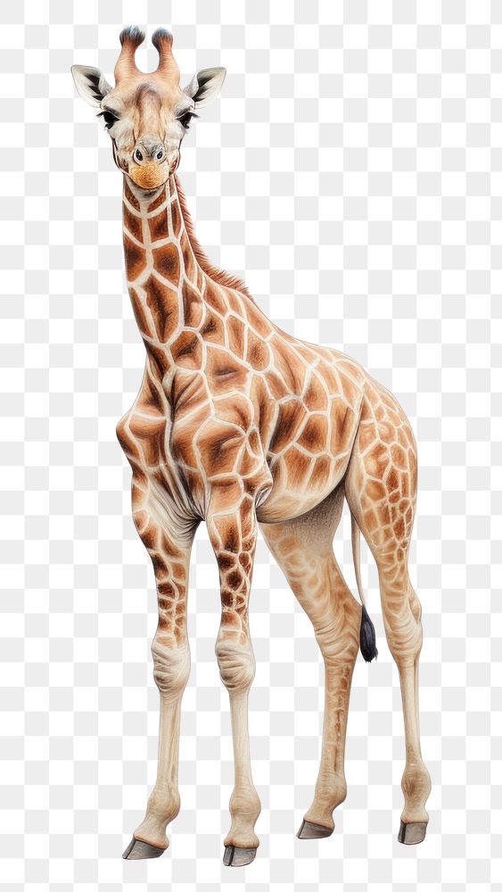 PNG  Giraffe wildlife animal mammal. .