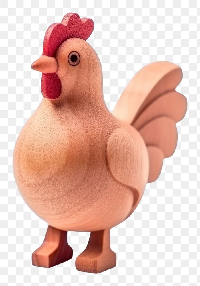 PNG Figurine chicken poultry animal. AI generated Image by rawpixel.