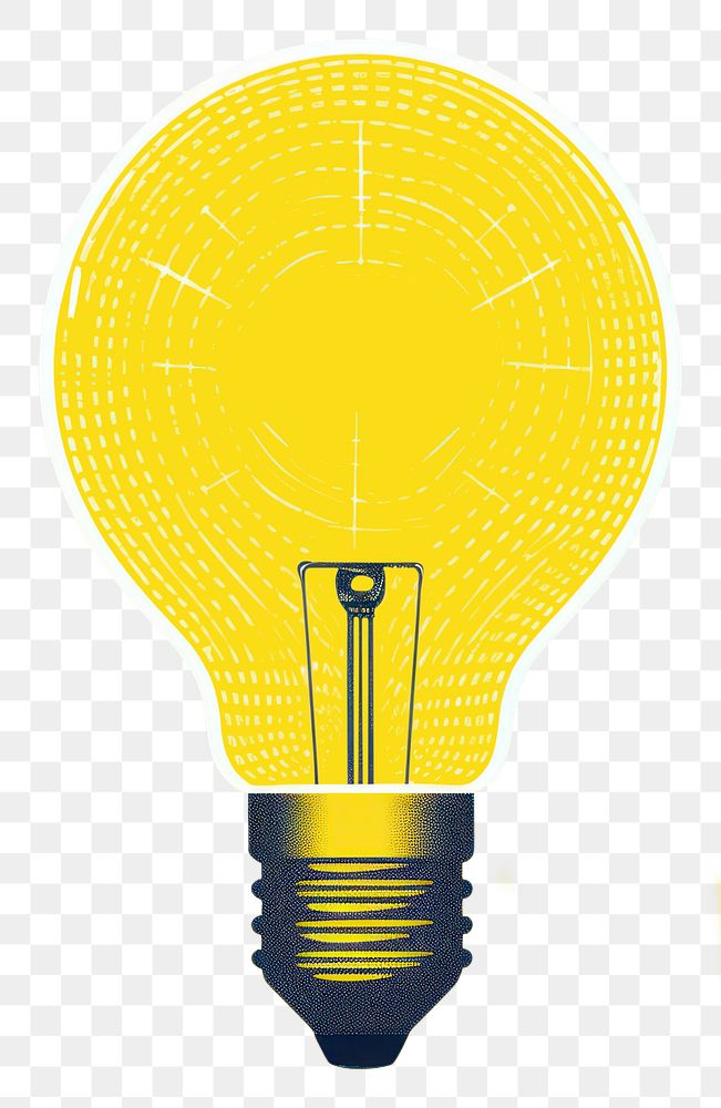 PNG Light bulb electricity lightbulb circle. AI generated Image by rawpixel.