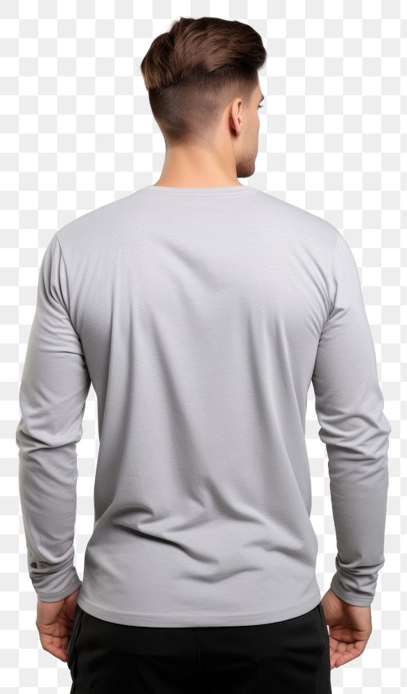 PNG Man sweatshirt t-shirt sleeve. AI generated Image by rawpixel.