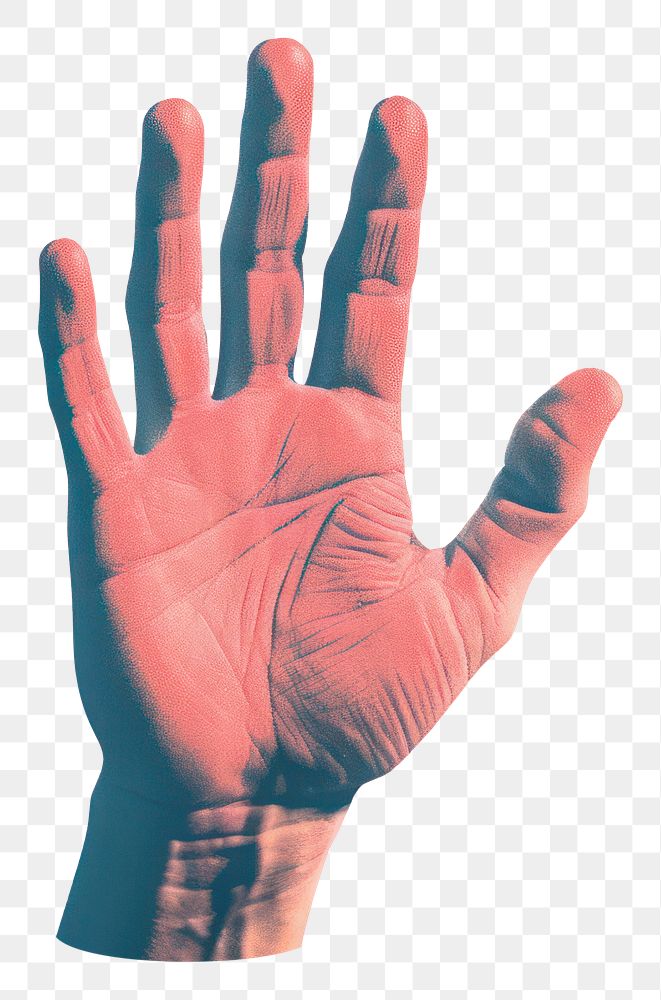 PNG Hand finger glove gesturing. AI generated Image by rawpixel.