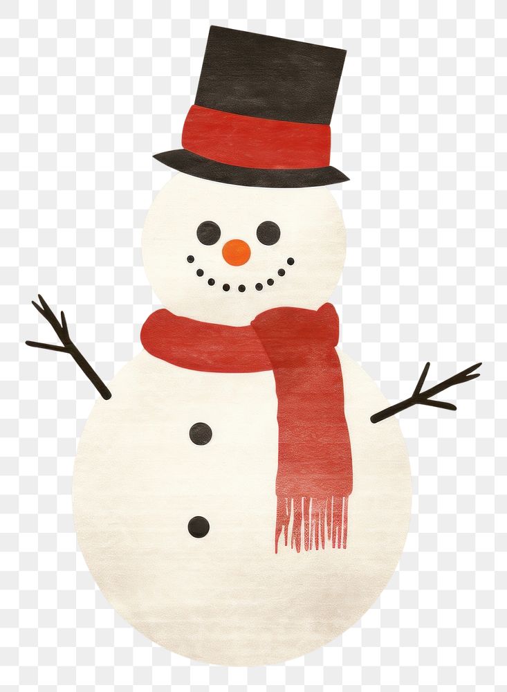 PNG Snowman snowman winter anthropomorphic. AI generated Image by rawpixel.