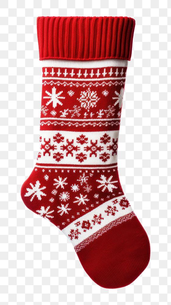PNG Christmas stocking christmas sweater white. AI generated Image by rawpixel.