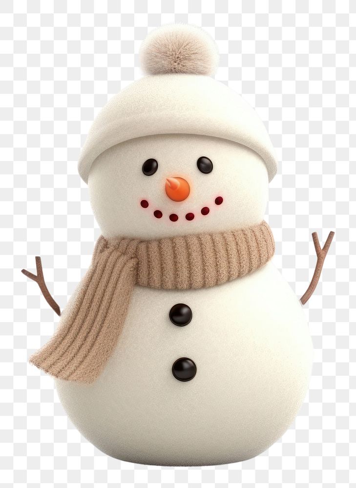 PNG  Christmas snowman christmas winter white. 