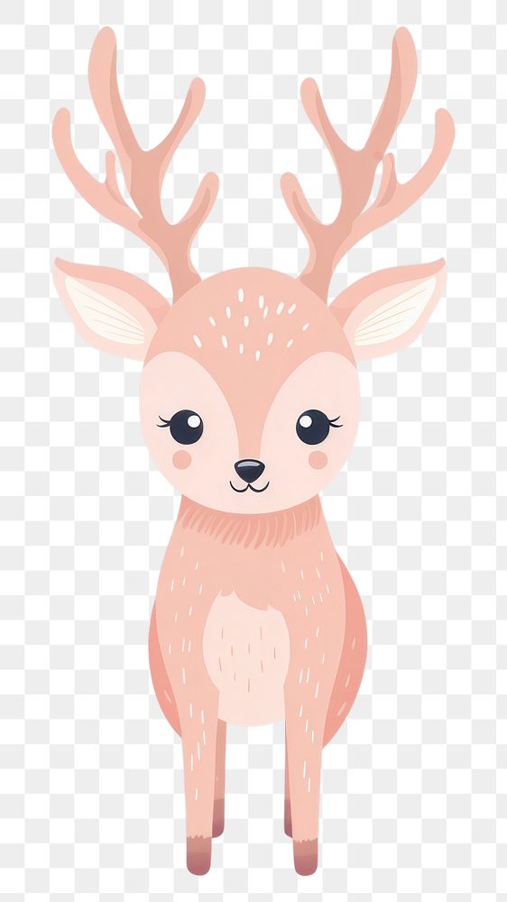 PNG Reindeer animal mammal representation. AI generated Image by rawpixel.