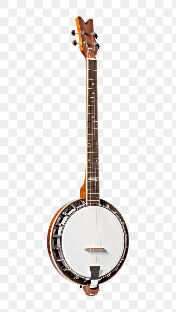 PNG A banjos guitar white background performance. AI generated Image by rawpixel.