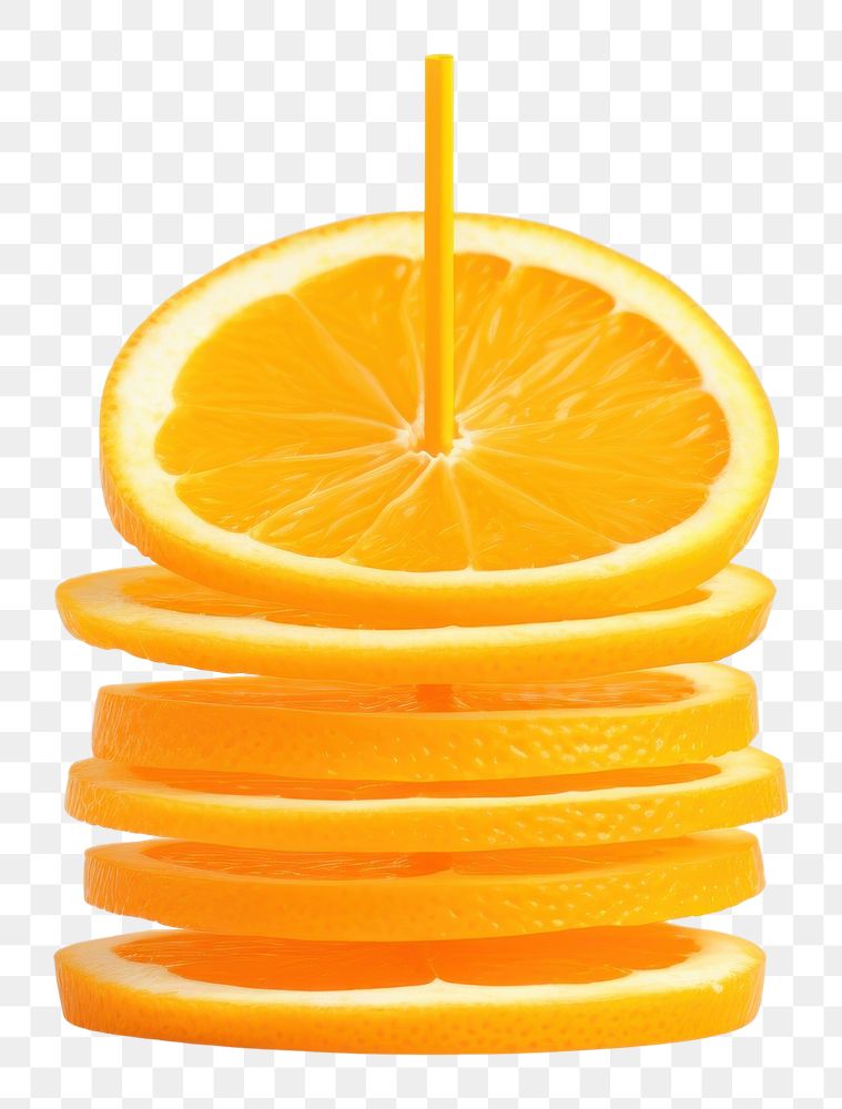 PNG Orange fruit juice slice. AI generated Image by rawpixel.