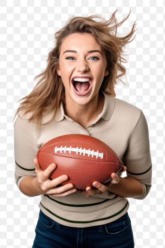 PNG  Shouting laughing football sports. AI generated Image by rawpixel.