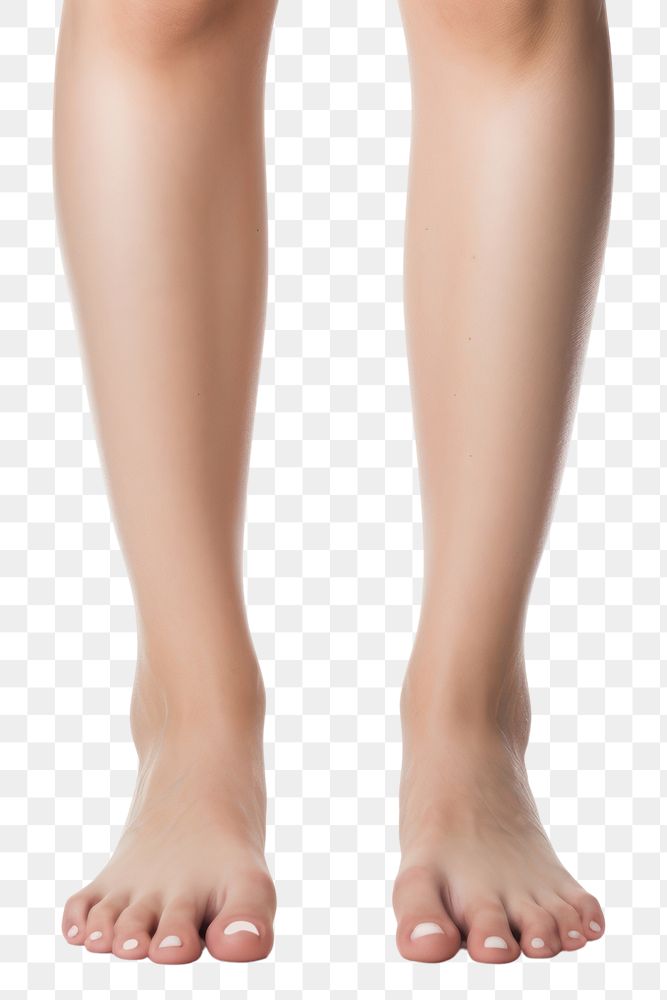 PNG  Female feet pantyhose portrait footwear. AI generated Image by rawpixel.